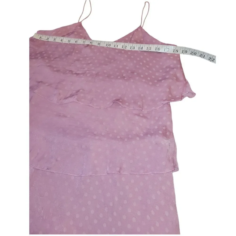 Show Me Your Mumu Suarez Ruffle Dress Primrose Dot Dress S